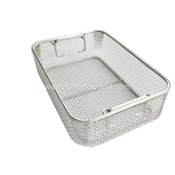 Customize Stainless Steel Medical Disinfection Basket